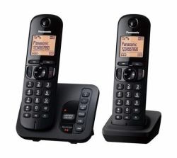 Panasonic KX-TGC222EB telefono Telefono DECT Identificatore di chiamata Nero  - Versione UK
