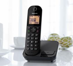 Panasonic KX-TGC410EB telefono Telefono DECT Identificatore di chiamata Nero  - Versione UK