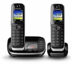 Panasonic KX-TGJ322E Telefono DECT Identificatore di chiamata Nero  - Versione UK