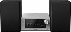 Panasonic SC-PM704EG-S set audio da casa Microsistema audio per la casa 80 W Nero, Argento 