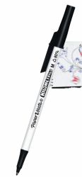 Papermate Paper Mate 2187678 Kilometrico Recycled Black Ball Pen pack of 8 pens