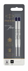 Parker 1950372 ricaricatore di penna Medio Nero 2 pz 
