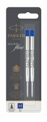 Parker 1950373 ricaricatore di penna Medio Blu 2 pz 