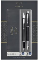 Parker 2093215 Set di penne Nero, Argento 2 pz 