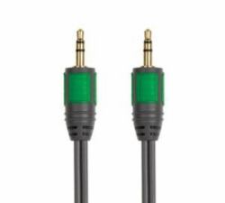 Peerless Alpha 3.5/3.5mm, 2m cavo audio Verde, Grigio, Argento 