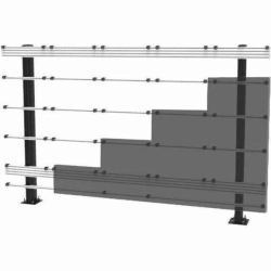 Peerless DS-LEDKBD-ICON-138 supporto per display a parete 