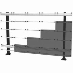 Peerless DS-LEDKBD-ICON-165 supporto per display a parete 