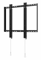 Peerless ESF686 Supporto per display espositivi 2,18 m [86"] Nero 