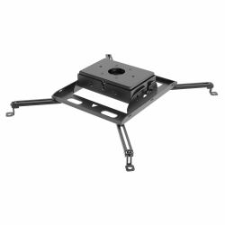 Peerless PJR125-EUK supporto per proiettore Soffitto Nero 