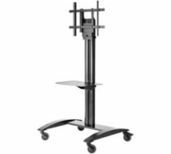 Peerless SR575M carrello e supporto multimediale Nero Pannello piatto Carrello multimediale 