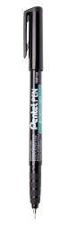 Pentel NMF50-AO marcatore permanente Punta sottile Nero 