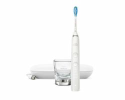 Philips Sonicare DiamondClean serie 9000 Sonicare Spazzolini Elettrico Sonico bianco, con custodia da viaggio HX9911/27 