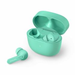 Philips Serie 2000 TAT2206GR/00 cuffia e auricolare True Wireless Stereo [TWS] In-ear Musica e Chiamate Bluetooth Turchese 