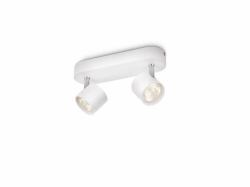 Philips by Signify Philips Dimmable LED Faretto a soffitto/parete Star 2x 
