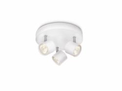Philips by Signify Philips Dimmable LED Faretto a soffitto/parete Star 3x 