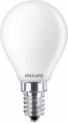 Philips by Signify Philips Lampadina candela smerigliata a filamento 60 W P45 E14 