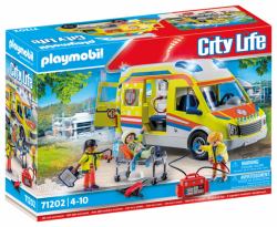 Playmobil City Life Ambulanza con luci e suoni 