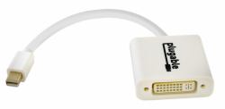 Plugable Technologies MDPM-DVIF cavo e adattatore video Mini DisplayPort DVI-D Bianco 