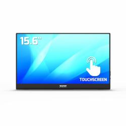 Port Designs 902101T Monitor PC 39,6 cm [15.6"] 1920 x 1080 Pixel Full HD LCD Touch screen Nero 