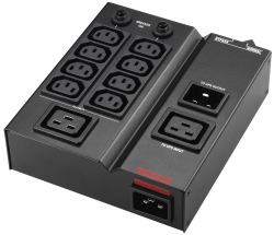 PowerWalker MBS/PDU IEC 1-3kVA unità di distribuzione dell'energia [PDU] 9 presa[e] AC Nero 