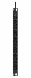 PowerWalker 10133023 unità di distribuzione dell'energia [PDU] 16 presa[e] AC 0U Nero 