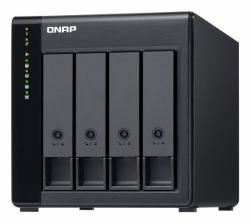 QNAP TL-D400S contenitore di unità di archiviazione Box esterno HDD/SSD Nero, Grigio 2.5/3.5" 