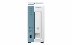 QNAP TS-131K server NAS e di archiviazione Tower Annapurna Labs Alpine AL-214 1 GB DDR4 0 TB QNAP QTS Turchese, Bianco 