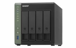 QNAP TS-431X3 NAS Tower Annapurna Labs Alpine AL-314 4 GB DDR3 0 TB QNAP Turbo System Nero 