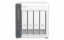 QNAP TS-433 NAS Tower ARM Cortex-A55 4 GB 0 TB QNAP QTS Bianco 