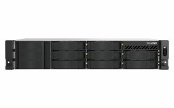 QNAP TS-855EU-8G server NAS e di archiviazione Armadio [2U] Intel Atom® C5125 8 GB DDR4 0 TB QuTS hero Nero 
