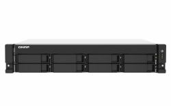 QNAP TS-873AU-RP NAS Armadio [2U] Ryzen Embedded V1500B 4 GB DDR4 0 TB QNAP Turbo System Nero, Grigio 