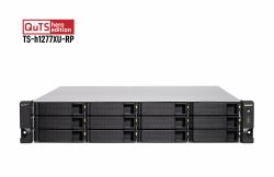 QNAP TS-h1277XU-RP NAS Armadio [2U] AMD Ryzen™ 7 3700X 32 GB DDR4 0 TB QNAP QTS Nero, Grigio 