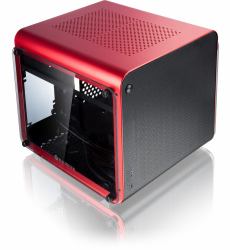RAIJINTEK METIS EVO TGS Mini Tower Rosso 