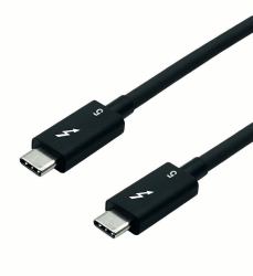 ROLINE 11.02.9110 Cavo Thunderbolt 0,5 m 80 Gbit/s Nero 
