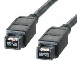 ROLINE 11.02.9518 cavo firewire 1,8 m 9-p Nero 