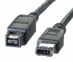 ROLINE 11.02.9618 cavo firewire 1,8 m 6-p 9-p Nero 