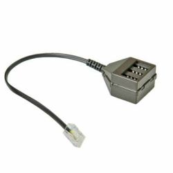 ROLINE RJ-45 - 3xTAE-F 0,14 m Nero 