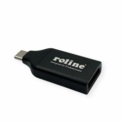 ROLINE 12.03.3227 adattatore grafico USB 4096 x 2560 Pixel Nero 
