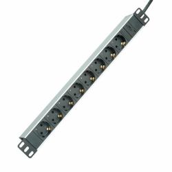 ROLINE 19.07.1622 prolunghe e multiple 2 m 8 presa[e] AC Interno Alluminio 