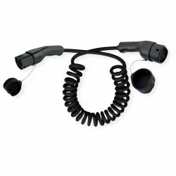 ROLINE EV-LADEKABEL SPIRALE.TYP2.3-PH - 16A.11KW.7.5M