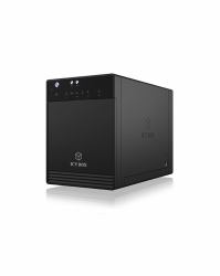 ICY BOX IB-3740-C31 Box esterno HDD/SSD Nero 2.5/3.5" 