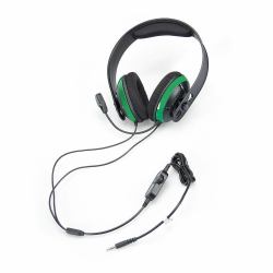 Raptor Gaming HX200 Auricolare Cablato A Padiglione Nero, Verde 