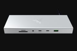 Razer USB 4 Dock USB tipo-C 10000 Mbit/s Argento 