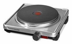 Rommelsbacher AK 2099/E piano cottura Acciaio inox Superficie piana Piastra sigillata 1 Fornello[i] 