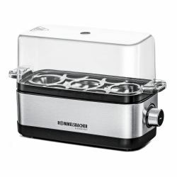 Rommelsbacher ER 300 Pentolino per uova 3 uovo/uova 300 W Acciaio inox, Trasparente 