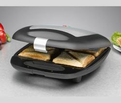 Rommelsbacher ST 1410 tostiera 1400 W Nero, Argento 