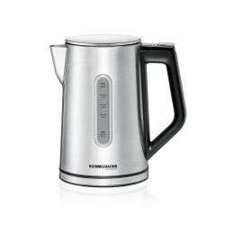 Rommelsbacher Wasserkocher WK 3000 bollitore elettrico 1,7 L 3000 W Nero, Acciaio inox 