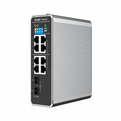 Ruijie Networks Rg-Nis2100 Managed L2 Gigabit - Ethernet [10/100/1000] Power - Over Ethernet [Poe] Black, Stainless Steel - Warranty: 12M