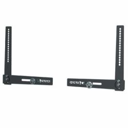 SMS Smart Media Solutions C121U002-1A supporto da parete per casse acustiche Staffa per TV Nero 