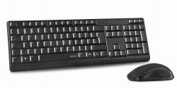 SPEEDLINK Niala tastiera Mouse incluso Universale RF Wireless QWERTY Norvegese Nero  - versione straniera